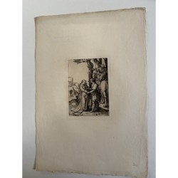 St. George Liberating the Princess by Amand-Durand after Lucas van Leyden, 1883