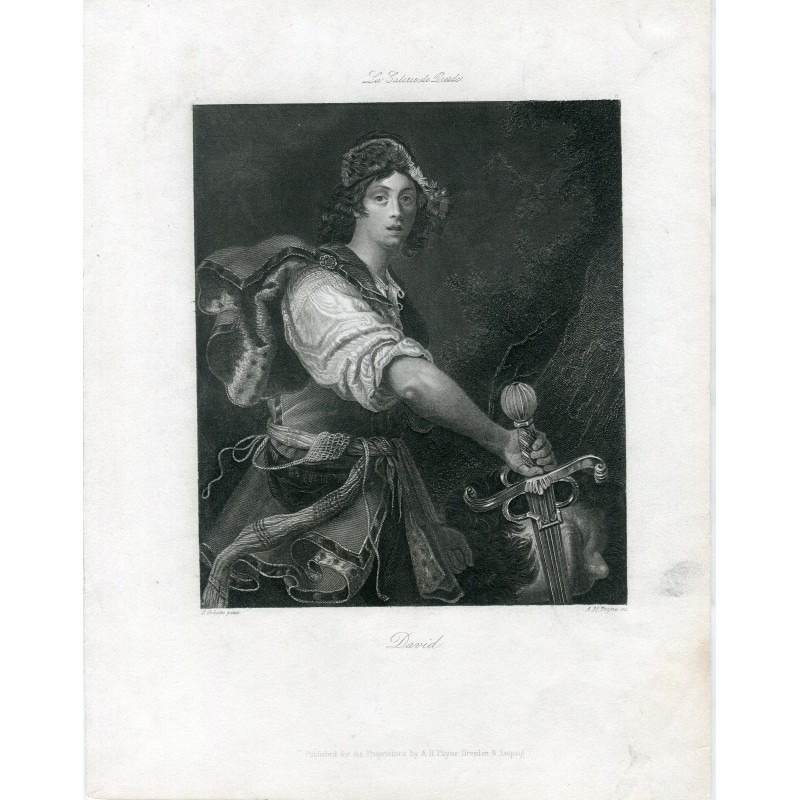 David with the Head of Goliath, after l'Orbetto