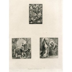 Tre incisioni di Amand-Durand da Albrecht Dürer, c. 1873
