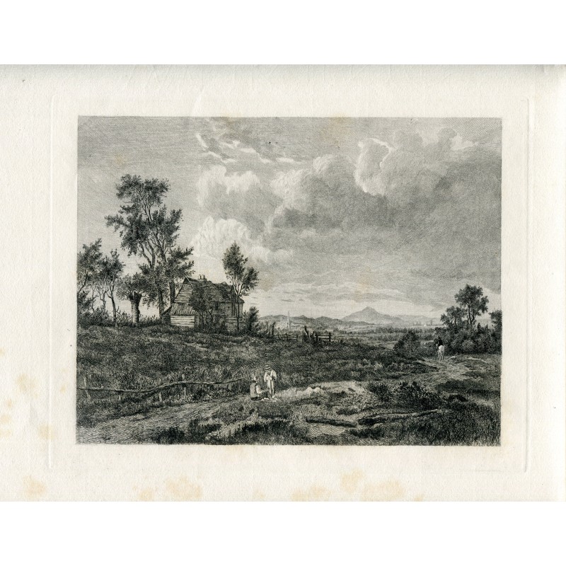 Landschaft mit einem Cottage, nach Patrick Nasmyth