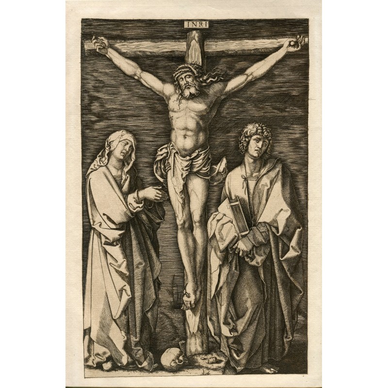 Crucifixion - héliogravure du 19ème siècle