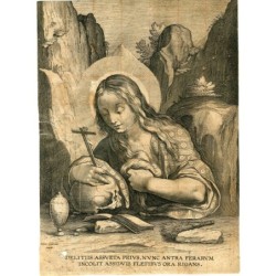 Nach Hendrick Goltzius - Maria Magdalena - 17. oder 18. Jahrhundert
