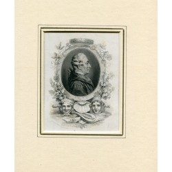 Portrait de gentilhomme gravé par Hopwood