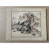 Chinese painting. Watercolour and ink on silk and paper, 20th century.