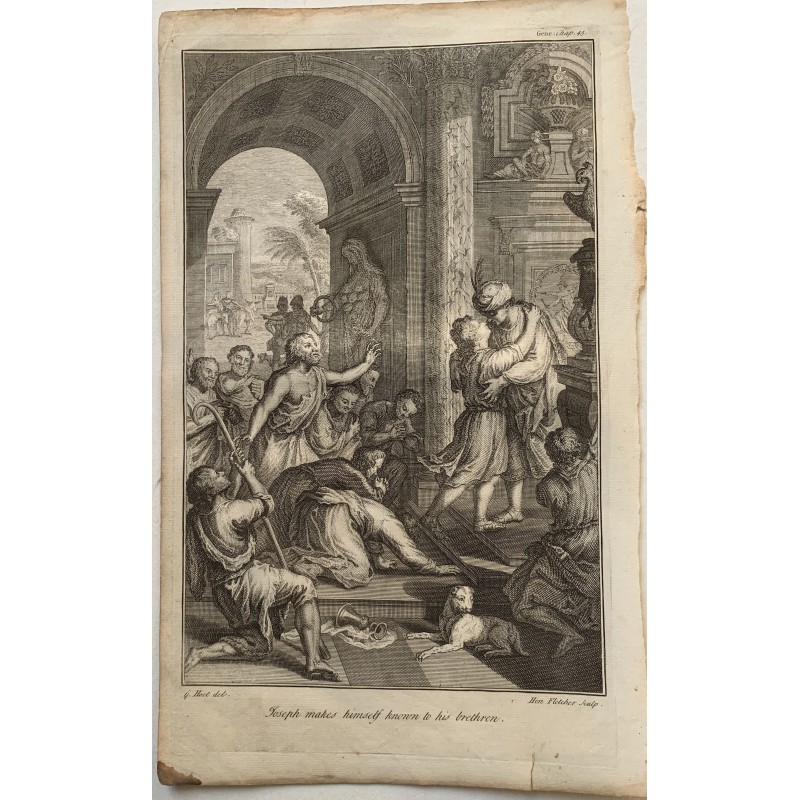 Bibel. Joseph gibt sich seinen Brüdern bekannt