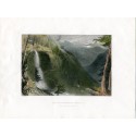 The Catterskill Falls, after W.H. Bartlett. Engraved by J.T. Willmore (1840)
