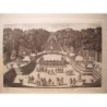 Vue et perspective du Théâtre d'Eau de Versailles. Dessiné et gravé par Pierre Aveline (Paris, 1656-1722).
