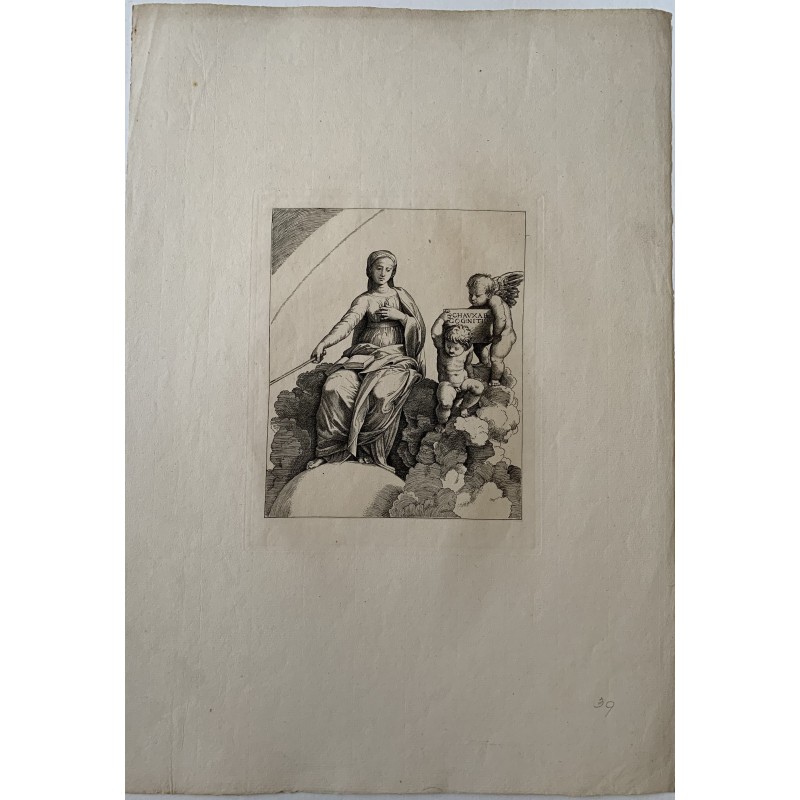 1875. La philosophie, d'apres Raphael di Amand-Durand secondo Raimondi.