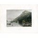 E.E.U.U. Black Mountain (lake George) grabado por R. Wallis