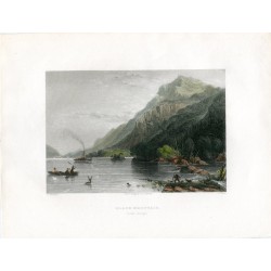 EEUU Black Mountain (lake George) grabado por R. Wallis