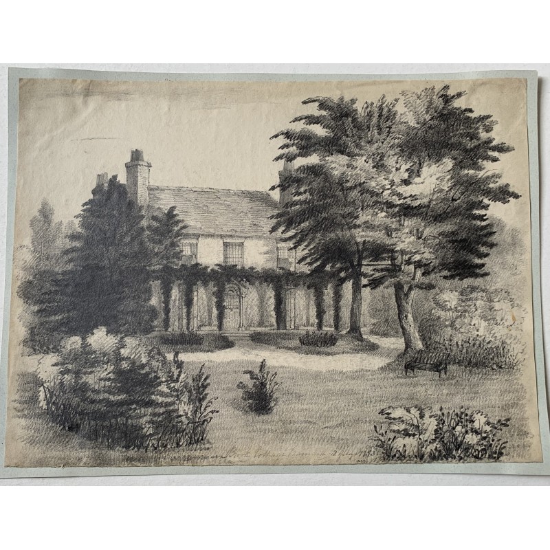 Brook Cottage Barnhill. Disegno del 1853