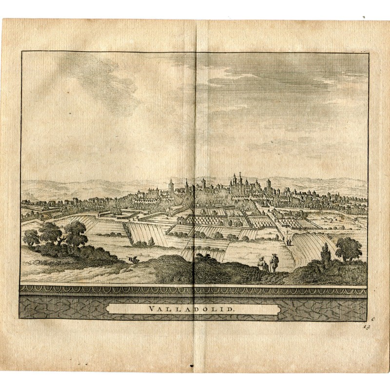 Valladolid (Spagna). 1715 - Van der Aa