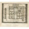 Plan du palais de l'Escurial. 1715 - Van der Aa