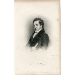 John Cam Hobhouse 1st. Baron Broughton recorded by H. Hopwood