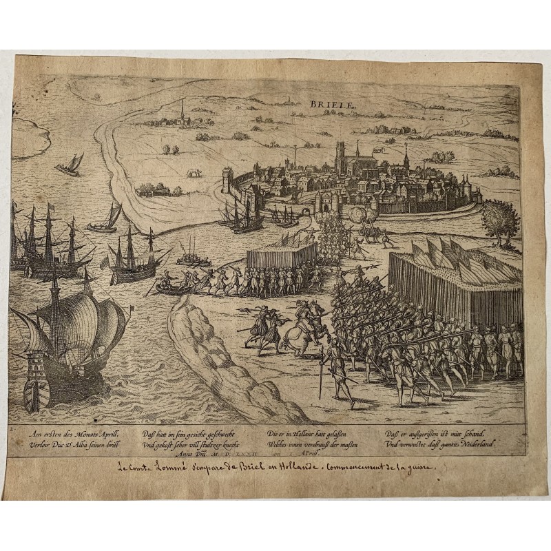 1614. Cattura di Brielle, 1 aprile 1572.