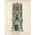 Inglaterra. Browseholme House, grabado por J. Basire, 1809.