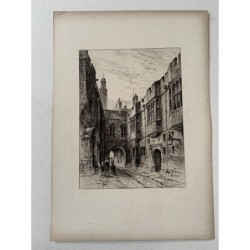 Windsor Castle Gallery, gestochen von Herbert Railton