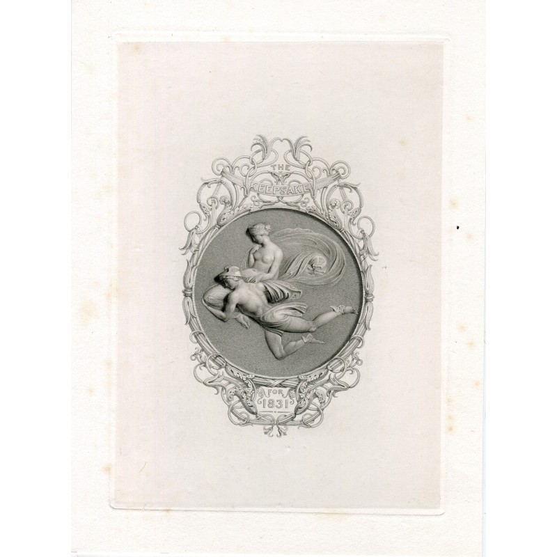 Gravure sur un thème mythologique pour Le Souvenir 1831