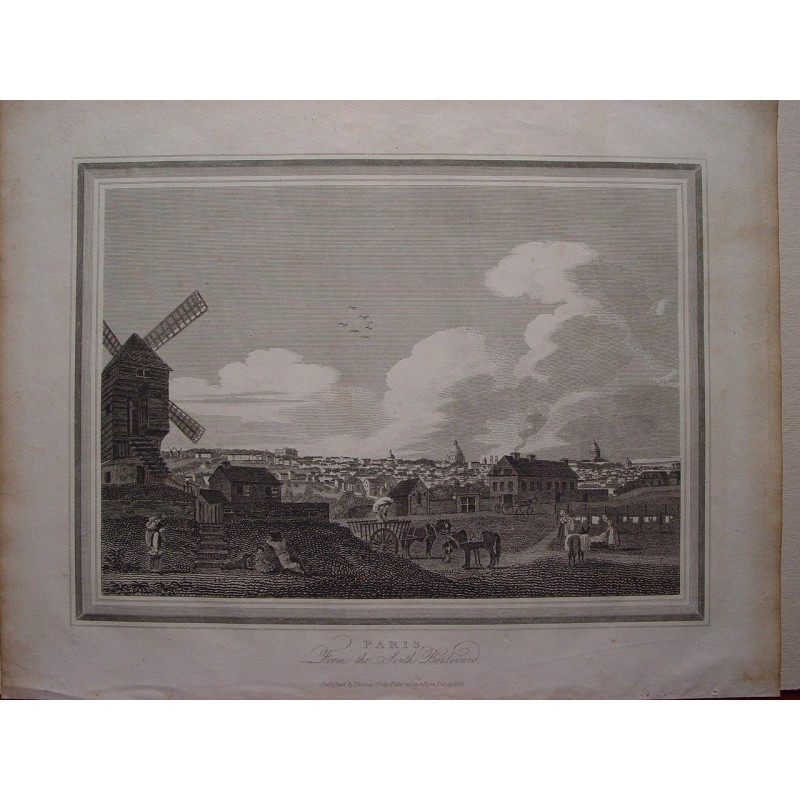 From the South Boulevard. Paris.