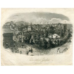 England. Subscription Garden, engraved by J. Harwood.