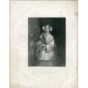 Lady Percy engraving by HW Smith in 1835 after work by J. Jenkins