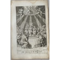 Bibbia. La discesa dello Spirito Santo, incisa da PP Bouche, XVII secolo