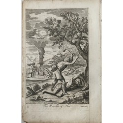 Bibbia. La morte di Abele. Incisione di FH van Hove da un disegno di G. Freman.