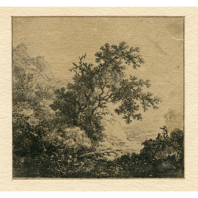 Waldstich von George Smith aus Chichester (1714-1776)