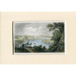 Perspective de la Chancellerie de Granade et Palais des Rois Mores, 1715, gravure Vander Aa