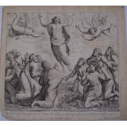 Ascension, d'après l'oeuvre de Rafael. Andréa Procaccini (1696-1734)