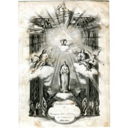 Première communion dans la paroisse SS de los Juanes à Valence, 1854