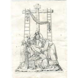 Mini-Gravur des Heiligen Josef von Rocafort