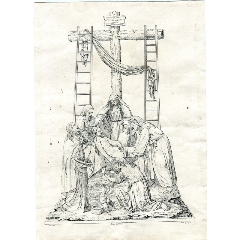 Mini-Gravur des Heiligen Josef von Rocafort