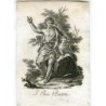 Saint Jean Baptiste gravé par Vicente Capilla d'après un dessin de A, Rodriguez.