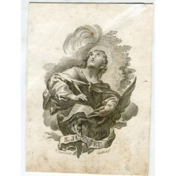 Saint John Eudes engraved by Vicente Capilla from a drawing by Vicente Lopez.