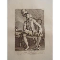 John  Wilkes Esq. Grabado por William Hogarth en 1763