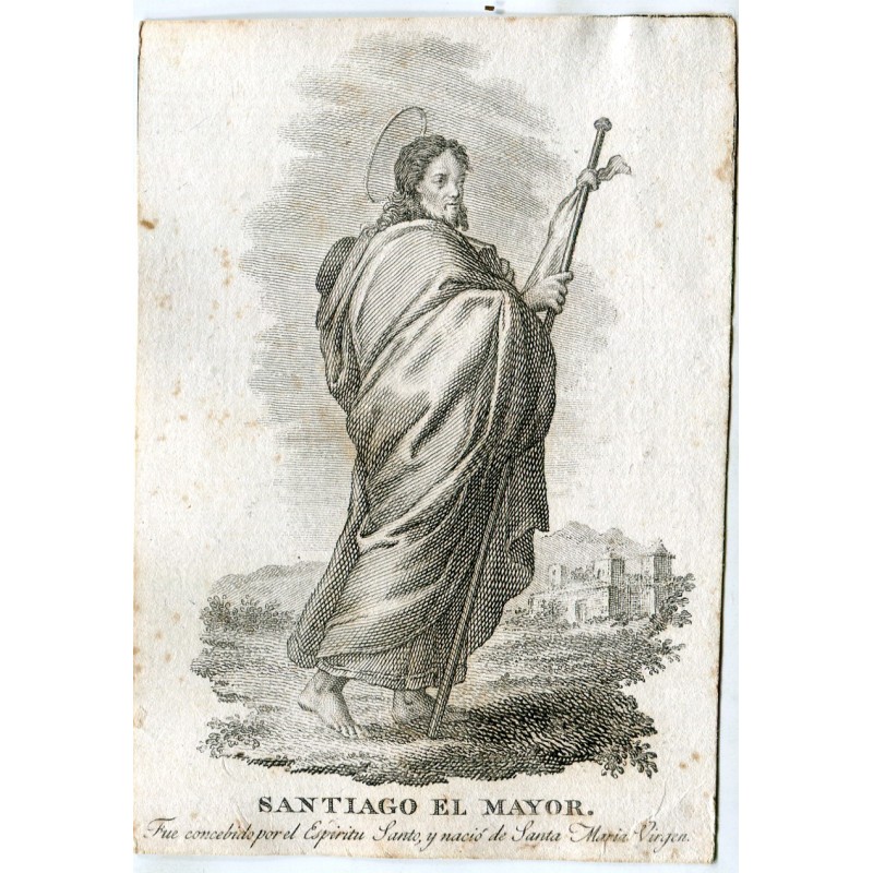 San Giacomo il Maggiore. Incisione del XVIII secolo