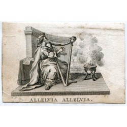 Alleluia Alleluia inciso da Vicente Capilla da un disegno di A. Rodriguez