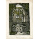 Lanercost Priory grabado por J. Greig en 1814 de una pintura de L. Clennell