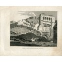 West Gate, Winchester Hants 1810 gravure par Miss Hawksworth, a attiré S. Prout