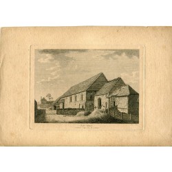Hyde Abbey grabado por D.L. publicado por S. Cooper en 1783