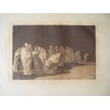 Gravure de Goya. Les gens dans des sacs (les ensachés). Nonsense, 8 (Folies/Irrationalités), 9e édition (1937)