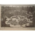 «la Salle des Dances à Versailles comme elle est en cette présente année 1687» Dessiné et gravé par Pierre Aveline (Paris, 1656-