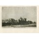 Inglaterra.Grabado de Whitton Castle Durham por Richard Godfrey.