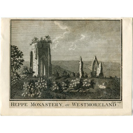 Grabado Heppe Monastery in Westmoreland 1786 por Coole