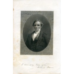 Retrato de Albert Barnes grabado por W.L. Ormsby