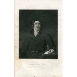 Thomas Campbell grabado por Packard&Ourdan  sobre obra de Thomas Lawrence