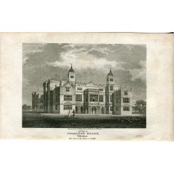 Charton House Whiltshire grabado por J.C.Smith. Dibujó T.Hearne