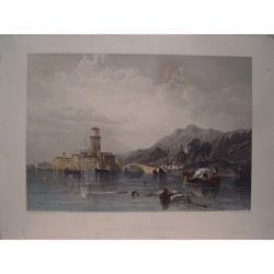 Gulf of Venice - Antique engraving by Robert Wallis