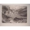 Hospenthal (Switzerland), after B. Foster. Engraved by J. Saddler (1876)
